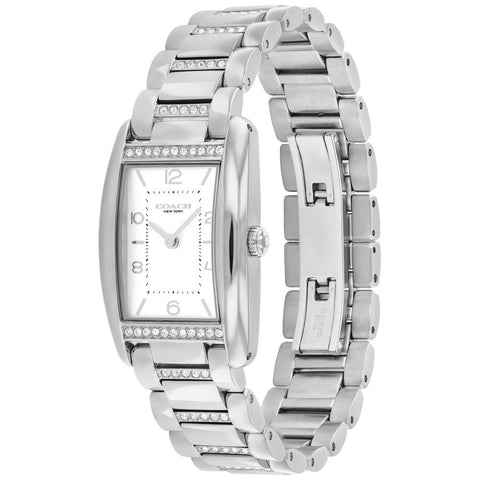 COACH 14504315 Elegant White Design 5-Year Warranty 24mm x 35mm Size Durable Materials