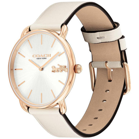 COACH 14504380 Elegant 36mm Design Durable Stainless Steel Water Resistant 5-Year Warranty