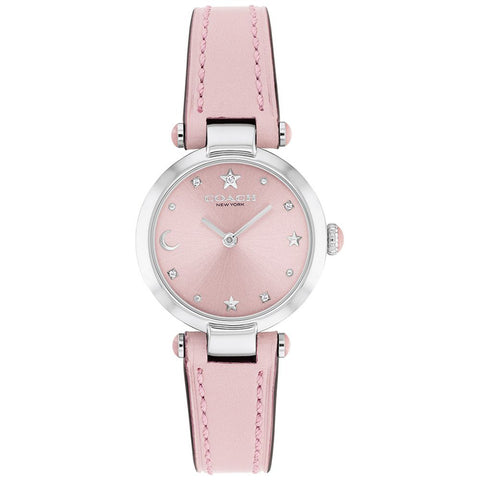 COACH 14504458 Stylish Pink 26mm Watch with 5-Year Warranty Elegant Design Durable Materials