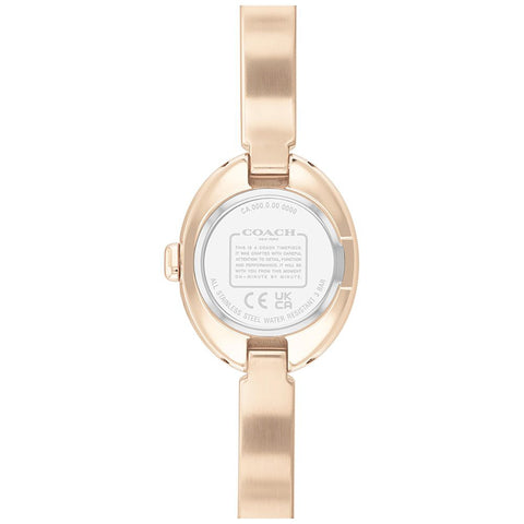 COACH 14504486 Stylish Pink Watch 22.5mm x 27.5mm Elegant Design 5-Year Warranty
