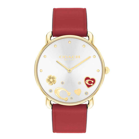 COACH 14504520 Elegant Silver 36mm Case Durable Design 5-Year Warranty Stylish Timepiece