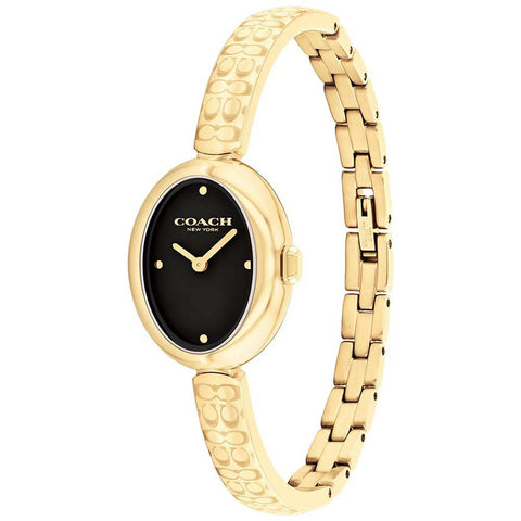 COACH 14504521 Elegant Black Dial Stylish Design 5-Year Warranty Water Resistant