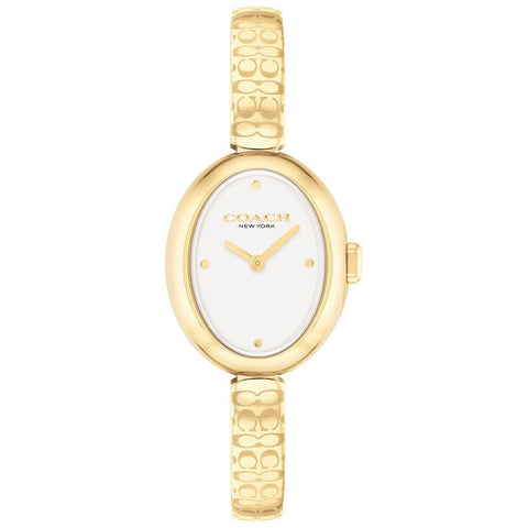 COACH 14504528 Elegant White Dial Stylish Design 5-Year Warranty Perfect for Any Occasion