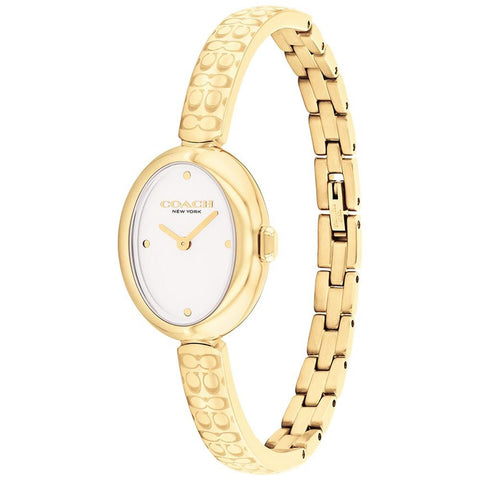 COACH 14504528 Elegant White Dial Stylish Design 5-Year Warranty Perfect for Any Occasion