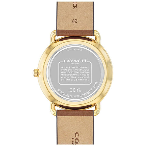 COACH 14602644 Stylish Navy 41mm Watch with 5-Year Warranty Elegant Design Durable Materials