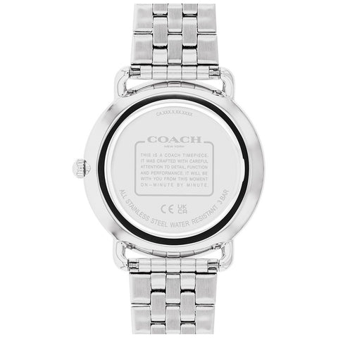 COACH 14602667 Elegant Navy Dial 41mm Stainless Steel Case Water Resistant 5-Year Warranty