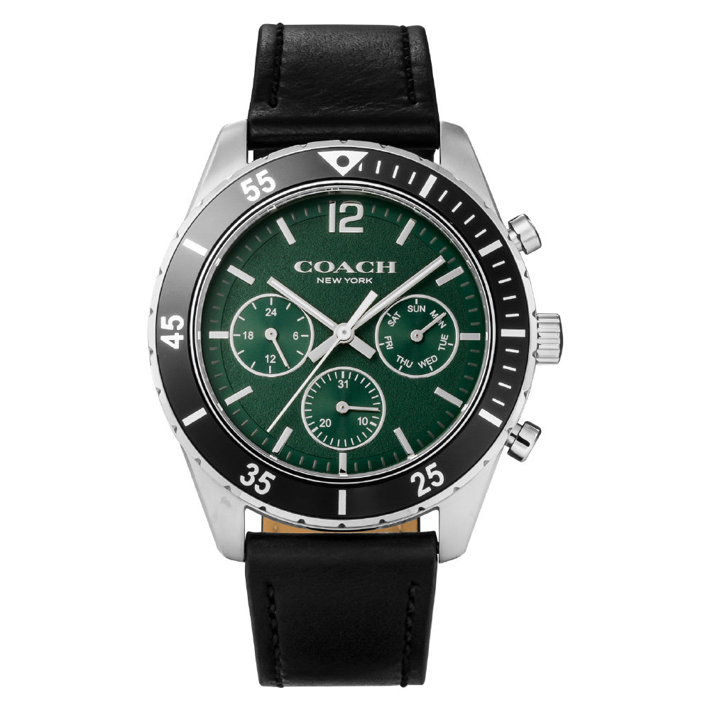 COACH 14602674 Watch - CHARLES 2-Year Warranty Green [Parallel Import]