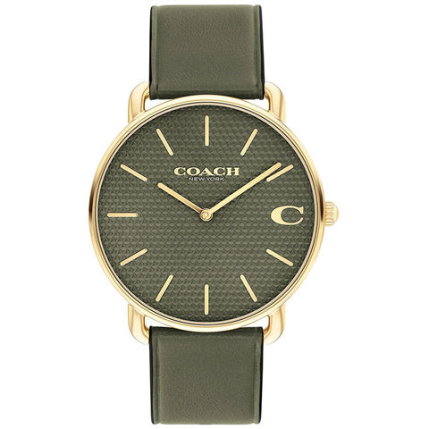 COACH 14602723 Elegant Green 41mm Stainless Steel Water Resistant 5-Year Warranty