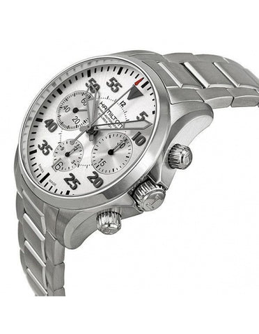 Hamilton H64666155 Watch - Khaki Aviation Khaki Pilot Auto Chrono (Image 6)