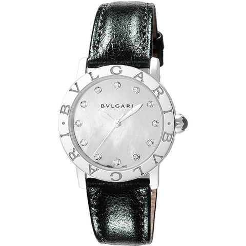 BVLGARI BBL33WSLC4/12/X Watch - Ladies Alligator Belt Parallel Import 2-Year Warranty