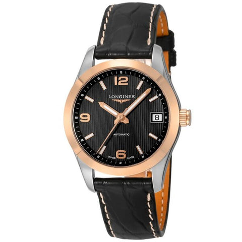 Longines Conquest Classic 5-Year Warranty L2.385.5.56.3 Belt: Black [Parallel Import]