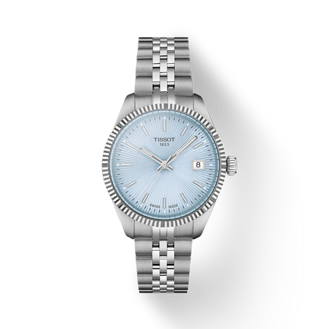 TISSOT T156.210.11.351.00 Watch - Elegant Stainless Steel Case Swiss Quartz Movement Water Resistant 100m Classic Design (Ima