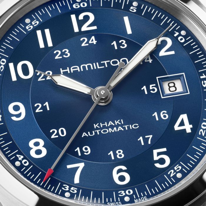 Hamilton H70605140 Watch - Khaki Field Auto 42 mm (Image 5)
