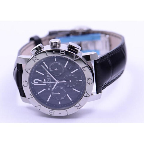 "BVLGARI BVLGARI Black Automatic Men's Watch Parallel Import 2-Year Warranty BB42BSLDCH"