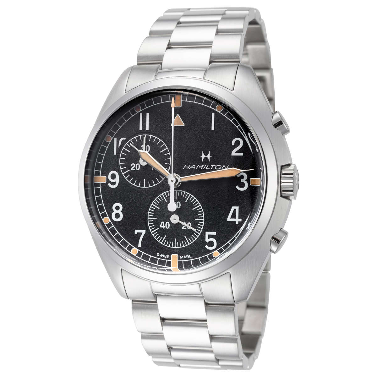 Hamilton H76522131 Watch - Khaki Aviation Pilot Pioneer Chrono Quartz
