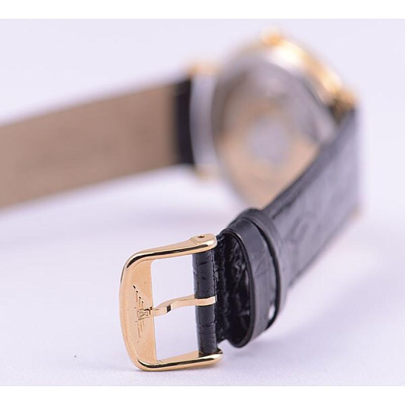 Longines L4.821.2.52.2 Watch - Presense 5-Year Warranty Black (Bezel: Gold) [Parallel Import] (Image 4)