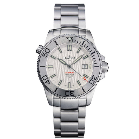DAVOSA 161.529.10 Watch - DAVOSA Argonautic Lumis Automatic Watch White - Swiss Made, Water Resistant, Genuine Product