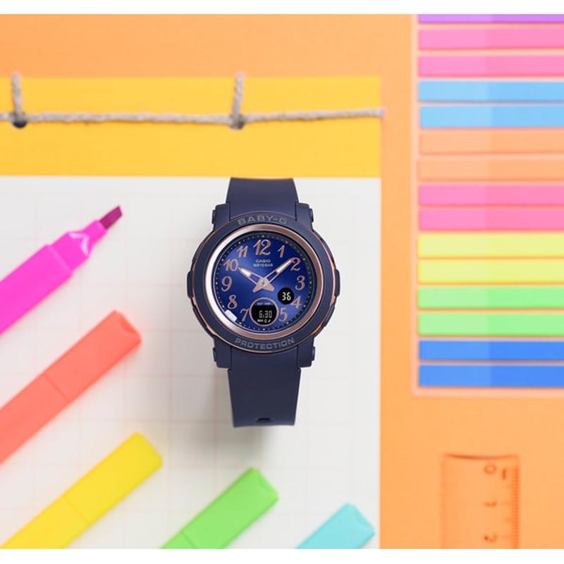 CASIO BGA-290SA-2AJF Watch - Ladies Baby-G Wide Face BGA-290 Series Watch (Image 3)
