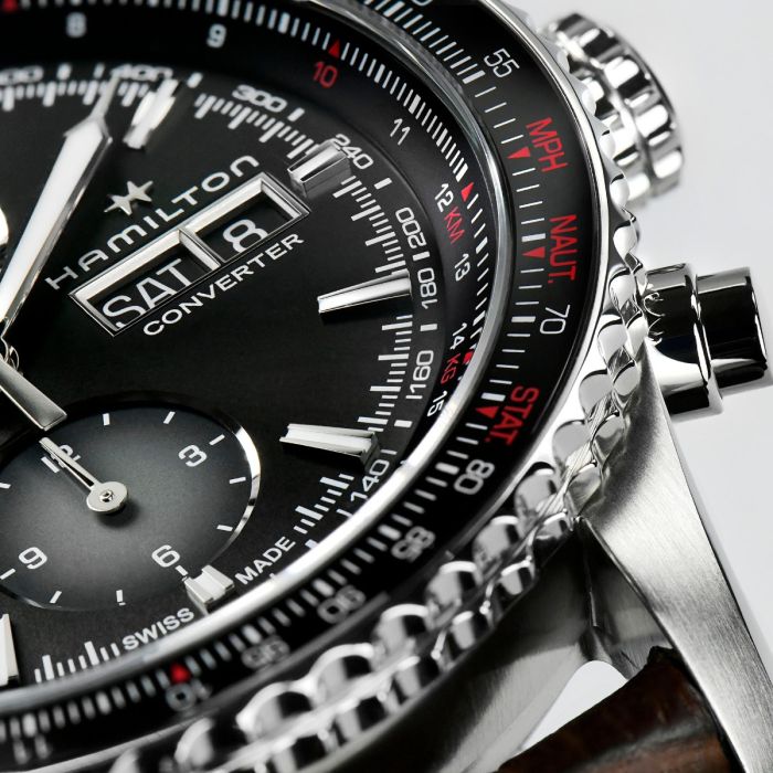 Hamilton H76726530 Watch - Khaki Aviation Converter Auto Chrono (Image 4)