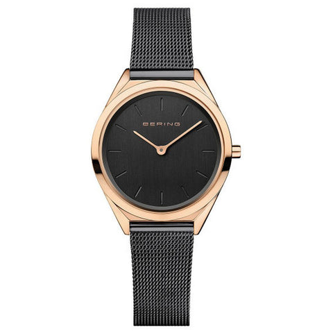 BERING 17031-166 Elegant Women's Watch - Japanese Movement - Stainless Steel - Water Resistant - Minimalist Design