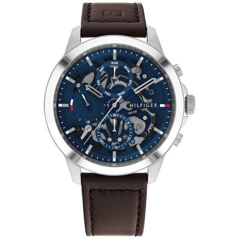1710476 Men's Navy Watch Stylish Design Water Resistant Quartz Movement Durable Strap