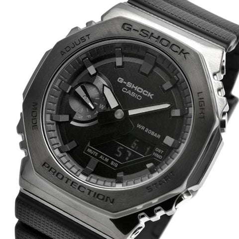 Casio Men's G-SHOCK Metal Covered Series Blackout GM-2100BB-1AJF