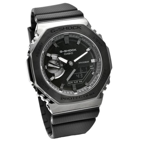 Casio Men's G-SHOCK Metal Covered Series Blackout GM-2100BB-1AJF