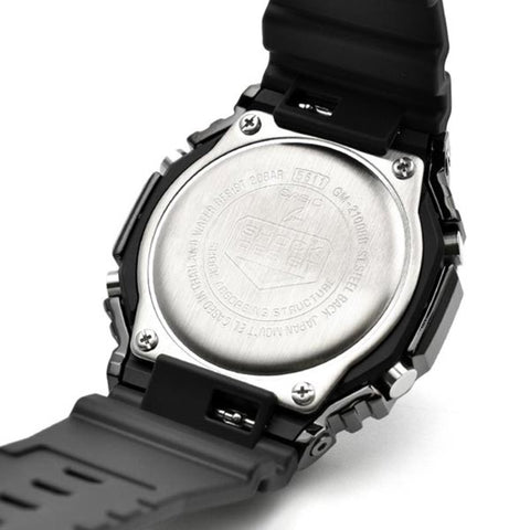 Casio Men's G-SHOCK Metal Covered Series Blackout GM-2100BB-1AJF