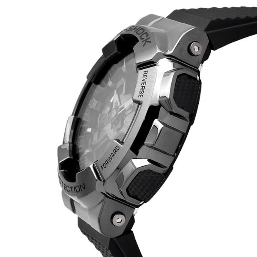 CASIO GM-110BB-1AJF Watch - Men's G-SHOCK Metal Covered Series Blackout (Image 4)