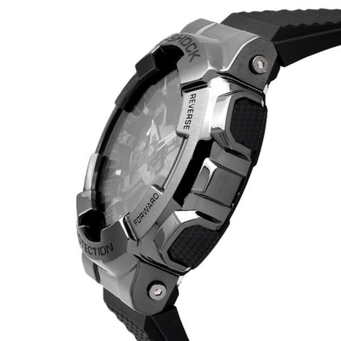 CASIO GM-110BB-1AJF Watch - Men's G-SHOCK Metal Covered Series Blackout (Image 4)