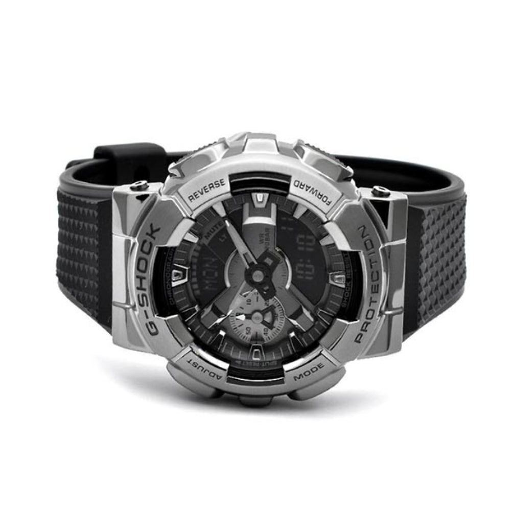 CASIO GM-110BB-1AJF Watch - Men's G-SHOCK Metal Covered Series Blackout (Image 5)