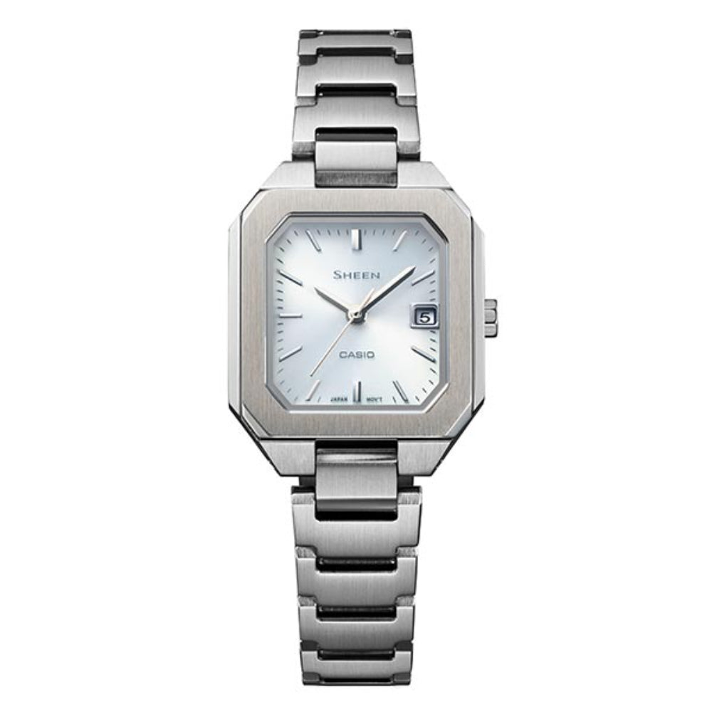 CASIO SHS-4528J-7AJF Watch - SHEEN Women's Solar Sapphire Model (Image 3)