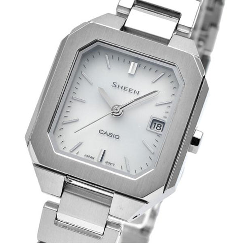 CASIO SHS-4528J-7AJF Watch - SHEEN Women's Solar Sapphire Model (Image 4)