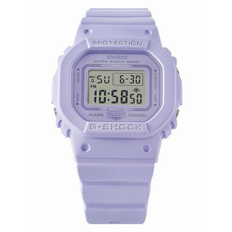 CASIO GMD-S5600BA-6JF Watch - Women's G-SHOCK DW-5600 Compact Slim Model Dusty Lilac