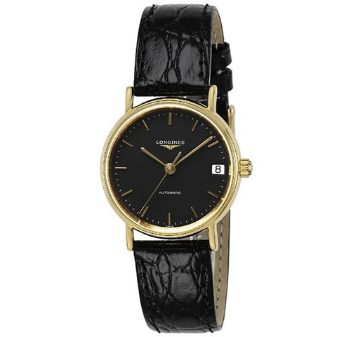 Longines L4.322.2.52.2 Watch - Presense 5-Year Warranty Black [Parallel Import]