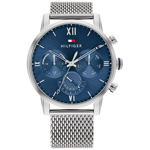 1791881 Men's Navy Watch - Japanese Quartz Movement - Water Resistant - Stylish Design - Durable Strap