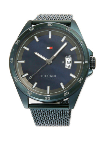 1791911 Men's Navy Watch - Japanese Movement - Water Resistant - Stylish Design - Durable Strap