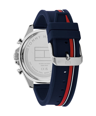 1792083 CLARK Navy Watch - Stylish Design - Water Resistant - Japanese Quartz Movement - Comfortable Fit