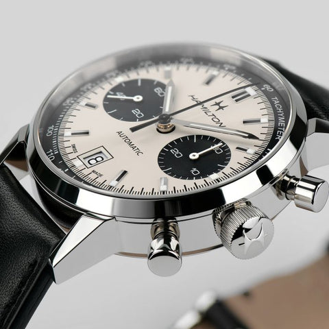 Hamilton H38416711 Watch - American Classic Intra-Matic Auto Chrono (Image 2)