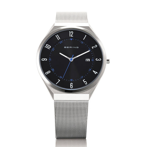 BERING 18740-007 Ultra Slim Design Stainless Steel Case Scratch-Resistant Crystal Water-Resistant