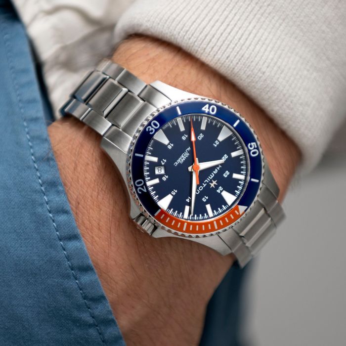 Hamilton H82365141 Watch - Khaki Navy Scuba Auto (Image 2)