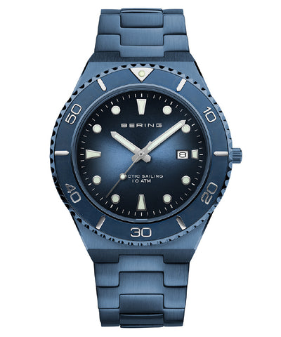 BERING 18940-797 Watch - Men's ARCTIC SAILING QT - Stylish Design - Water Resistant - Quartz Movement - Durable Materials