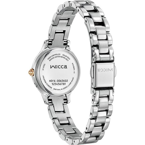 Citizen Wicca Solar Tech Women's Radio Controlled Watch with Metal Band KS1-911-71