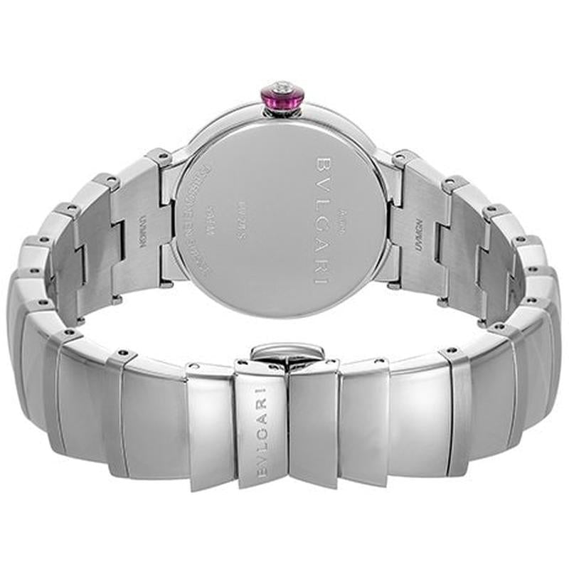 BVLGARI LU28BSSD Watch - Women's LVCEA Black Parallel Imported Watch with 2-Year Warranty (Image 3)