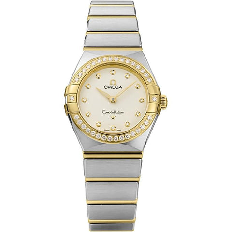 OMEGA 131.25.25.60.52.002 Watch - Constellation Quartz Ladies Metal Bracelet Parallel Import 5-Year Warranty