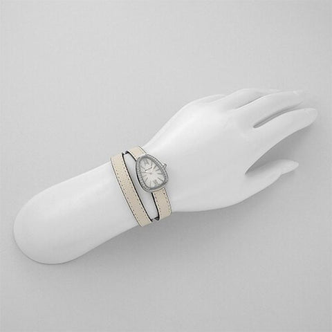 BVLGARI SPS27WSDL Watch - Serpenti Ladies Watch White Pearl Parallel Import 2-Year Warranty (Image 4)