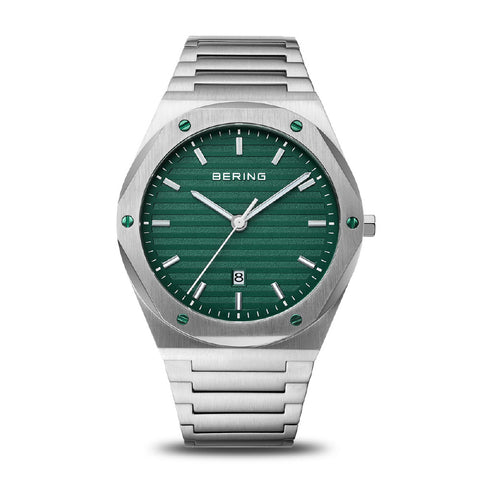 BERING 19742-708 Watch - Classic SLIM LINK 42mm Quartz Stainless Steel Strap Elegant Design Water Resistant