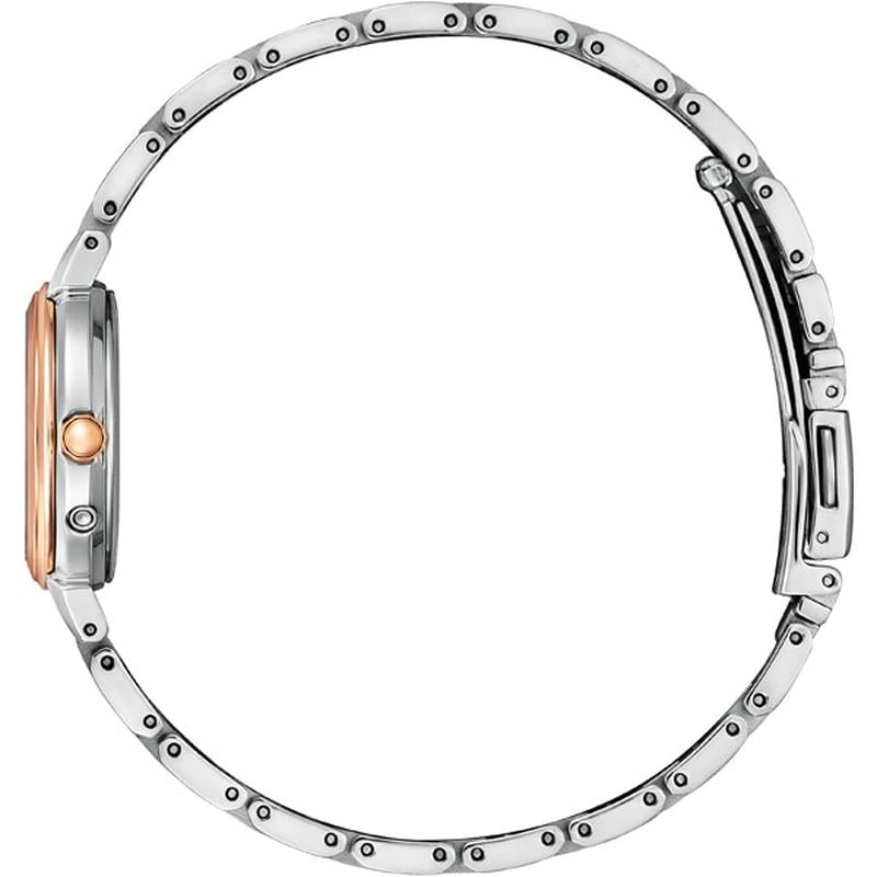 CITIZEN ES9434-53X Watch - Women's xC Eco-Drive Radio-Controlled Stainless Steel Line Happy Flight Series Watch (Image 3)