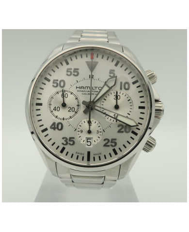 Hamilton H64666155 Watch - Khaki Aviation Khaki Pilot Auto Chrono (Image 5)