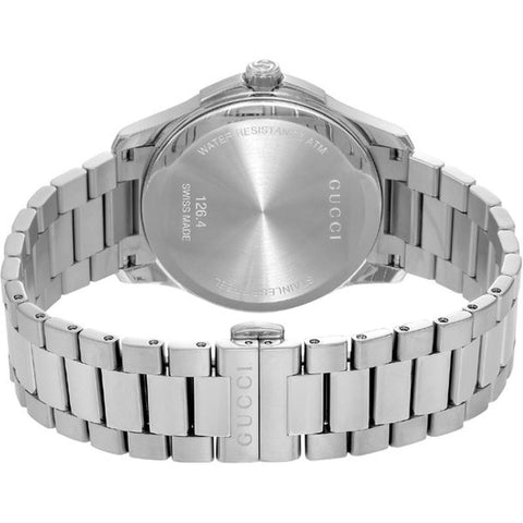 GUCCI G-Timeless 2-Year Warranty Silver YA126459 [Parallel Import]